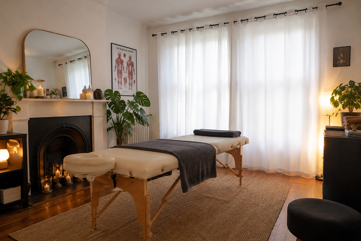 my sitting room massage room